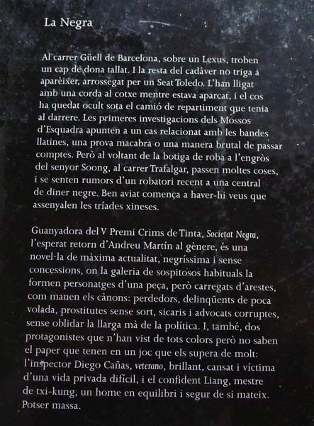 Societat Negra Andreu Martín