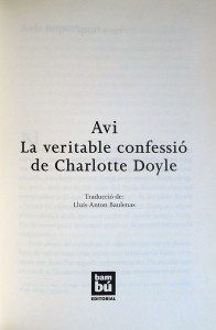 veritable història Charlotte Doyle